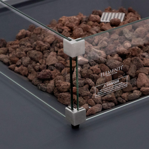Elementi Plus Rocky 43" Square Fire Table β Propane