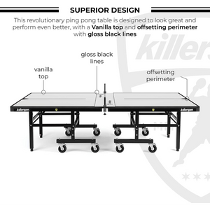 Killerspin 415 Series Max Vanilla Indoor Folding Table