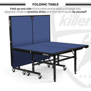 Killerspin 415 X Series Mega DeepBlu Indoor Folding Table
