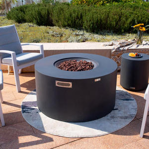 Elementi Plus Pacaya 43" Round Fire Table with Hidden Tank β Propane