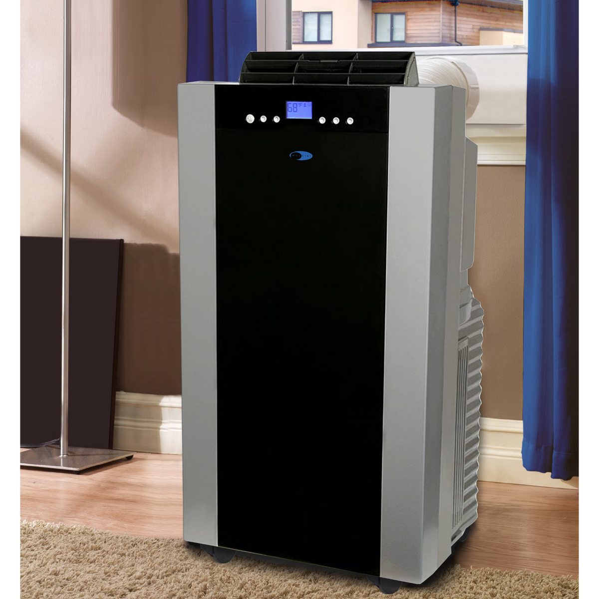 Whynter ECO-FRIENDLY 14000 BTU Dual Hose Portable Air Conditioner