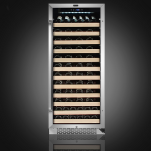 Whynter 100 Bottle Built-in Stainless Steel Compressor Wine Refrigerator