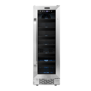 Whynter 12 inch Built-In 20 Bottle Undercounter Stainless Steel Wine Refrigerator