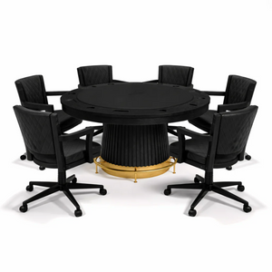 RAM Game Room Prohibition Poker and Dining Chair