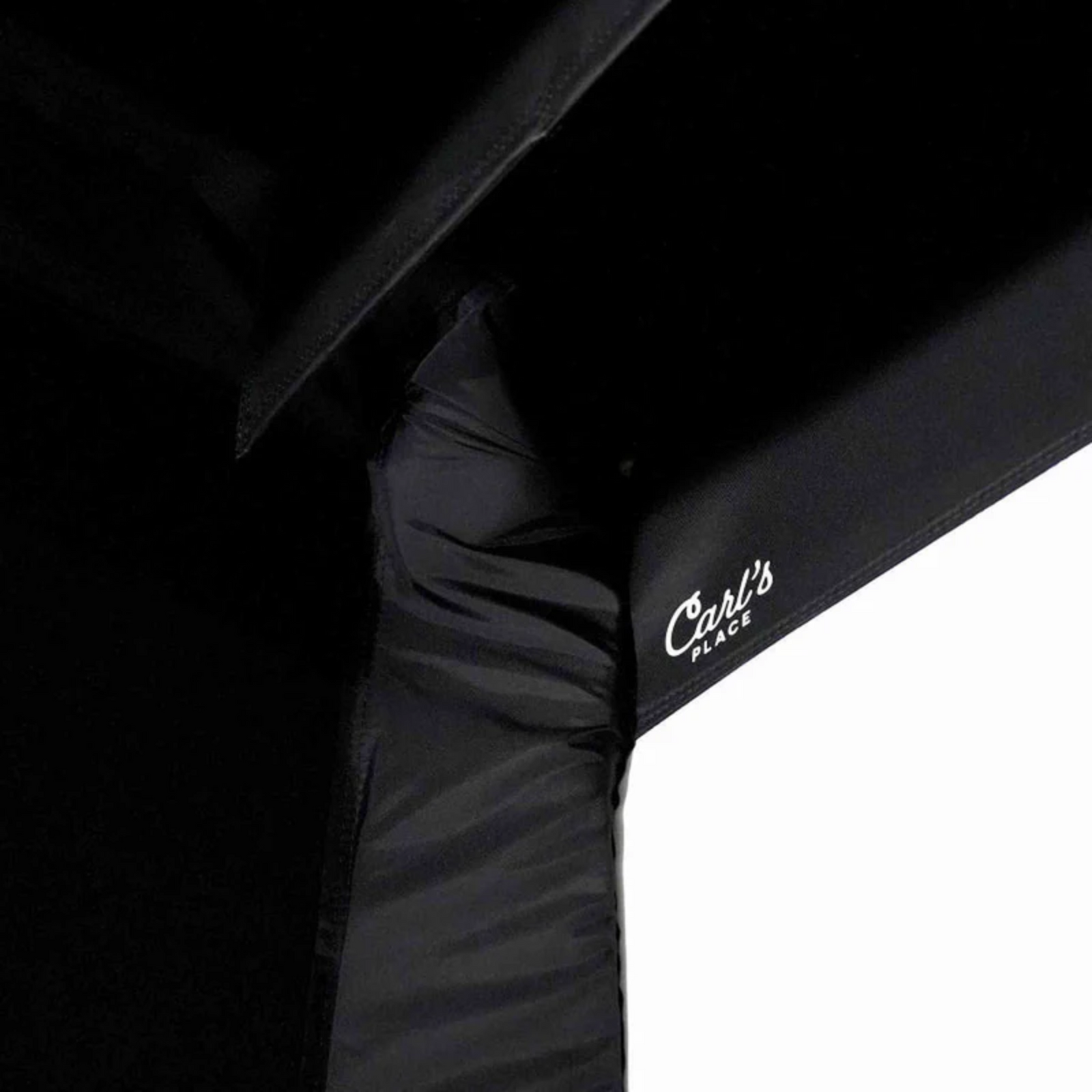 Carl's Place Safety Baffle for Curved Golf Simulator Enclosure