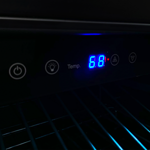 Whynter 92 Bottle Built-in Stainless Steel Dual Zone Compressor Wine Refrigerator