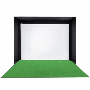 Carl's Place DIY Golf Simulator Enclosure Kit with Impact Screen