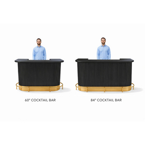 RAM Game Room Prohibition 60" Cocktail Bar