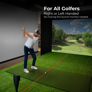 OptiShot Nova Golf Simulator Basic Bundle (Simulator + Mat + Net)