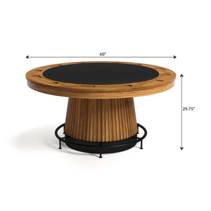 RAM Game Room Prohibition 60" Poker Table
