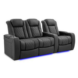Valencia Tuscany Ultimate Edition Home Theater Seating | Perforated Semi-Aniline Italian Nappa 20K Leather Power Recliner