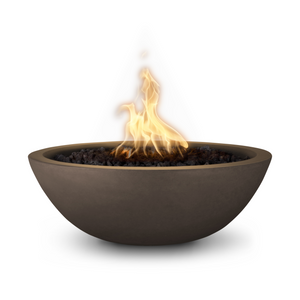 The Outdoor Plus Sedona Concrete Fire Pit - Narrow Ledge