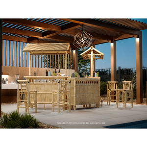 RAM Game Room 60" Bamboo Tiki Bar