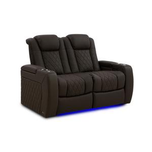 Valencia Tuscany Ultimate Edition Home Theater Seating | Perforated Semi-Aniline Italian Nappa 20K Leather Power Recliner