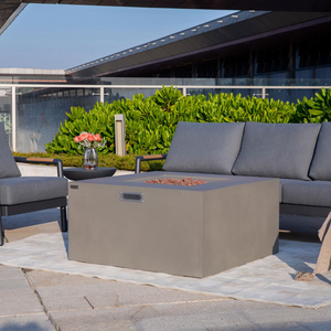 Elementi Plus Rocky 43" Square Fire Table β Propane