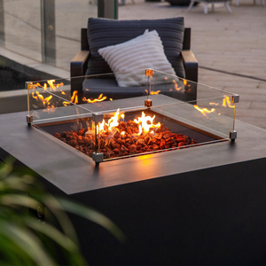 Elementi Plus Rocky 43" Square Fire Table β Propane