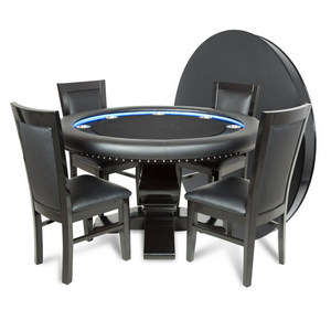 BBO Ginza LED Round Poker Table