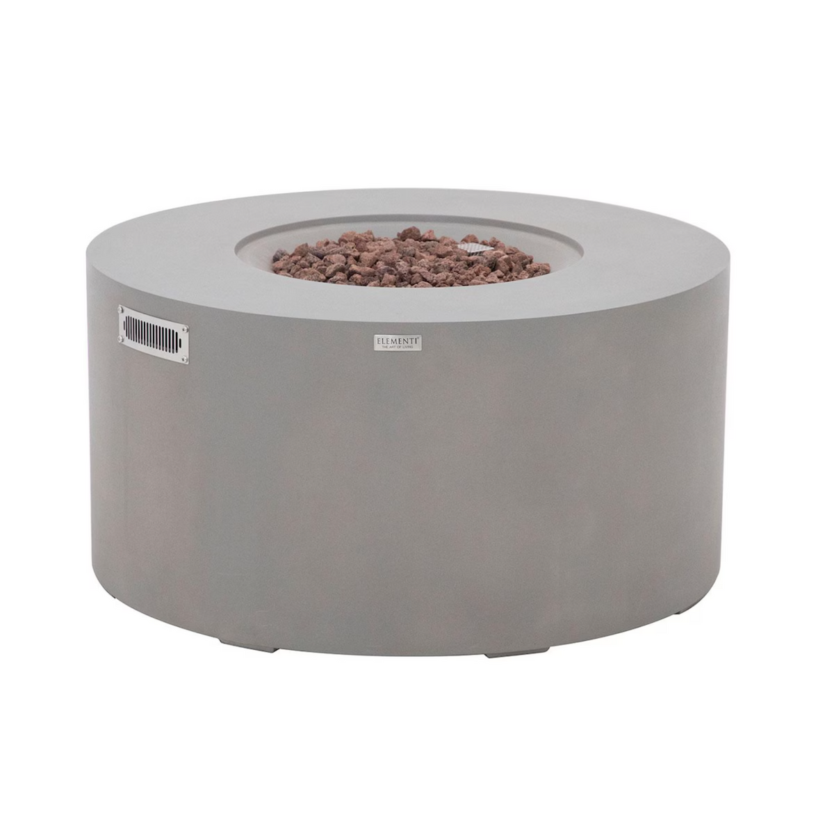 Elementi Plus Pacaya 43" Round Fire Table with Hidden Tank — Propane