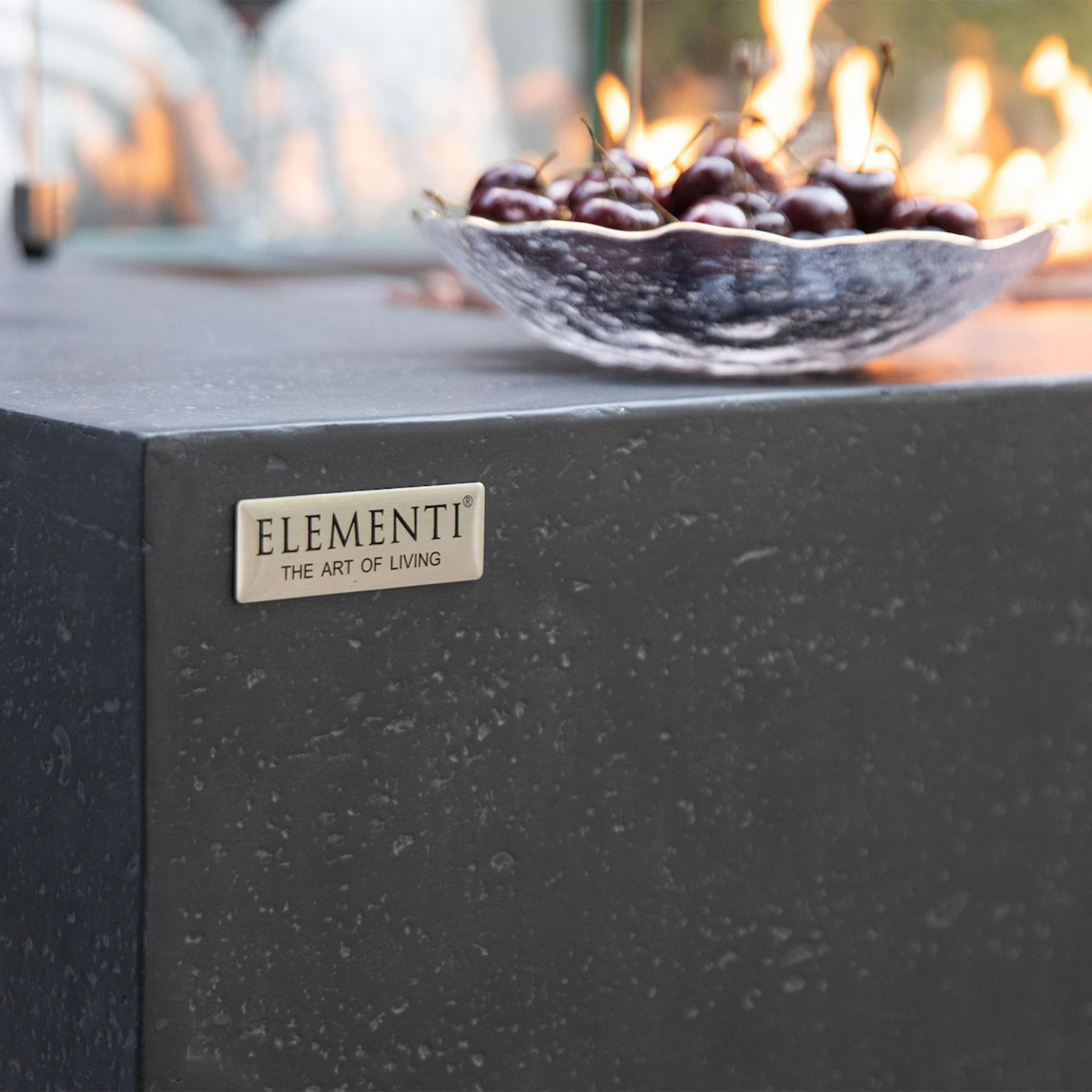 Elementi Plus Andes 66" Rectangular Fire Table — Propane