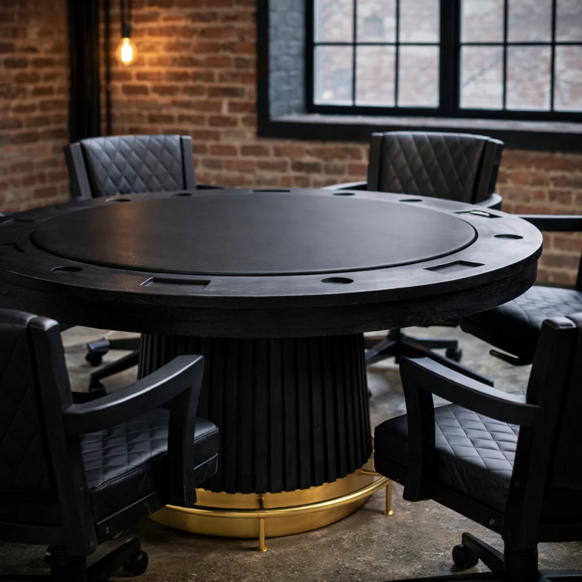 RAM Game Room Prohibition Poker and Dining Chair