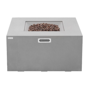 Elementi Plus Rocky 43" Square Fire Table — Propane