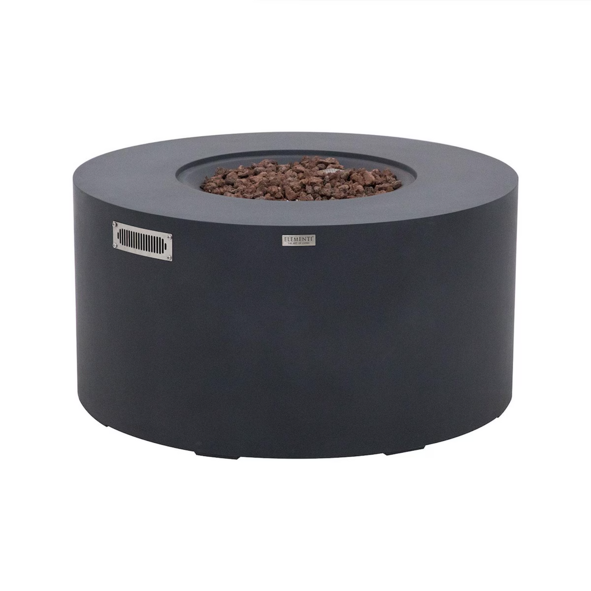 Elementi Plus Pacaya 43" Round Fire Table with Hidden Tank — Propane