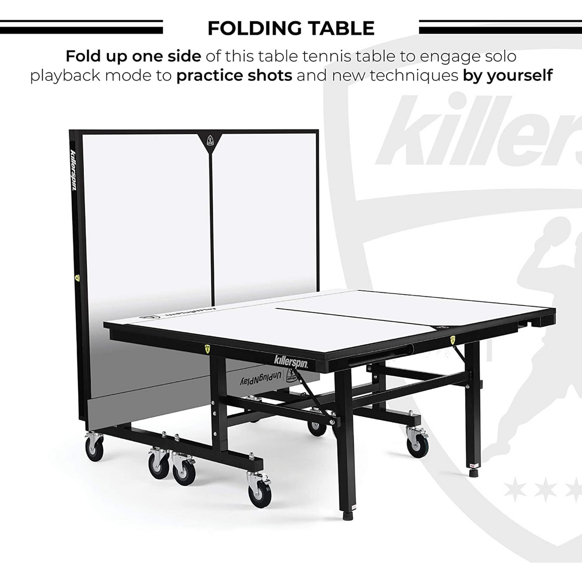 Killerspin 415 Series Max Vanilla Indoor Folding Table