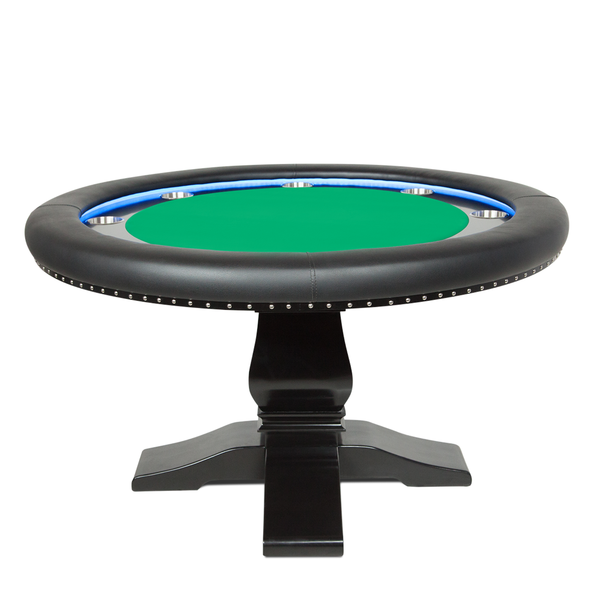 BBO Ginza LED Round Poker Table - Gametabledirect BBO Ginza LED Round Poker Table - Gametabledirect