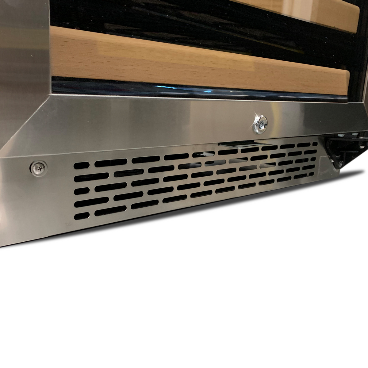 Whynter 100 Bottle Built-in Stainless Steel Compressor Wine Refrigerator