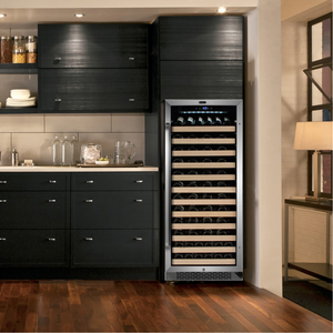 Whynter 100 Bottle Built-in Stainless Steel Compressor Wine Refrigerator