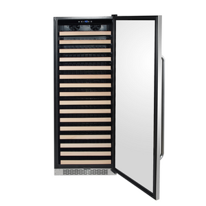 Whynter 166 Bottle Built-in Stainless Steel Compressor Wine Refrigerator