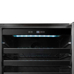 Whynter 24 inch Built-In 46 Bottle Undercounter Stainless Steel Wine Refrigerator