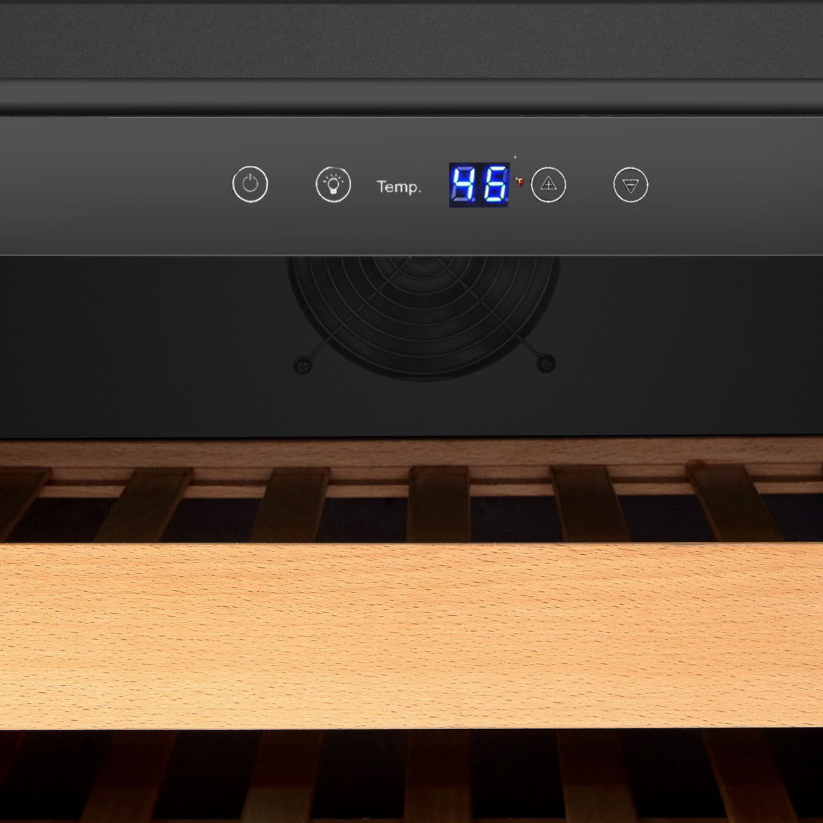 Whynter 24" Built-In Stainless Steel 54 Bottle Wine Refrigerator Cooler