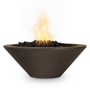 The Outdoor Plus Cazo Concrete Fire Pit - Narrow Ledge