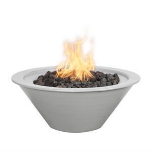 The Outdoor Plus Cazo Powder Coat Fire Pit - Narrow Ledge