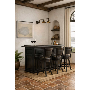 RAM Game Room 72" English/Irish Style Pub Dry Bar