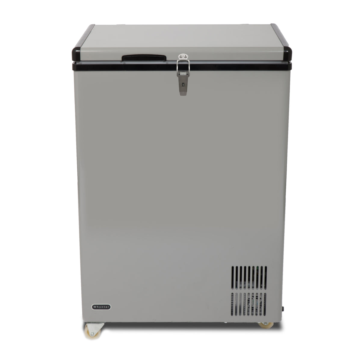 Whynter 95 Quart Portable Wheeled Freezer with Door Alert and 12v Option