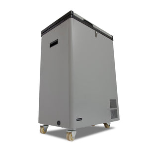 Whynter 95 Quart Portable Wheeled Freezer with Door Alert and 12v Option