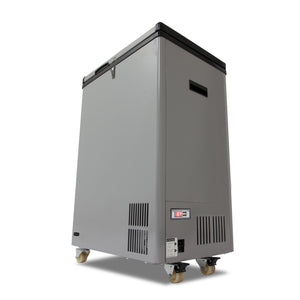 Whynter 95 Quart Portable Wheeled Freezer with Door Alert and 12v Option