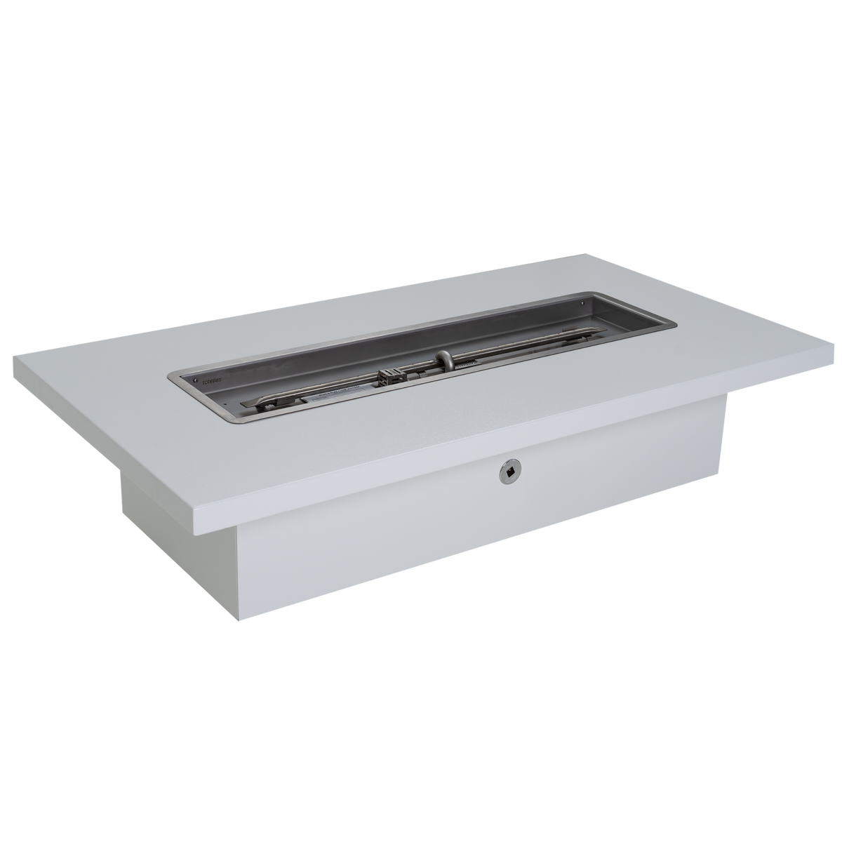 The Outdoor Plus Fremont Powder Coat Steel Fire Table