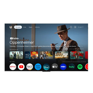Titan G300 Mini-QLED QLED PRO Full Sun Outdoor TV 4K,3000 Nit Brightness, IP65 Weatherproof Smart TV, Google TV, Dolby Atmos, Assembled in USA 2 Year Warranty