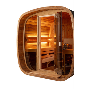 Orivon Wellness Auris Two Luxury Outdoor Cedar Sauna
