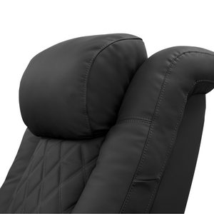 Valencia Tuscany Luxury Edition Home Theater Seating | Semi-Aniline Italian Nappa Leather Power Recliner