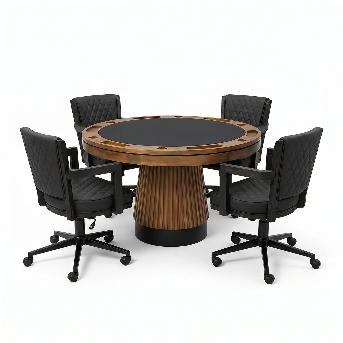 RAM Game Room Prohibition 48" 2 in 1 Poker Table