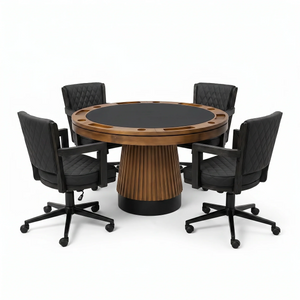 RAM Game Room Prohibition 48" 2 in 1 Poker Table
