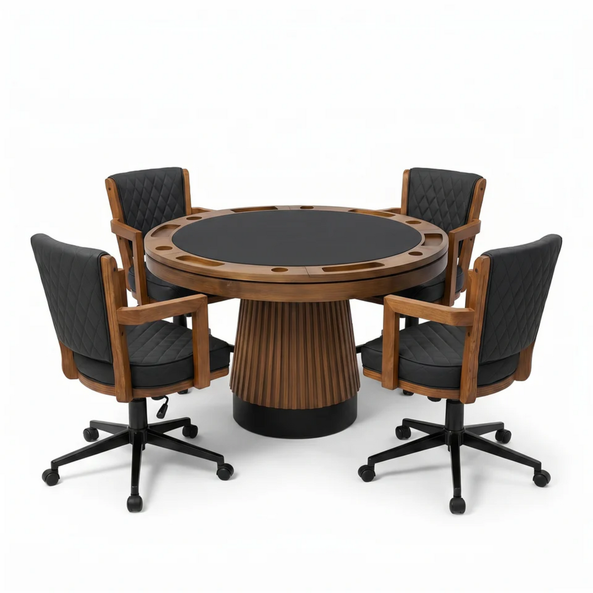 RAM Game Room Prohibition 48" 2 in 1 Poker Table