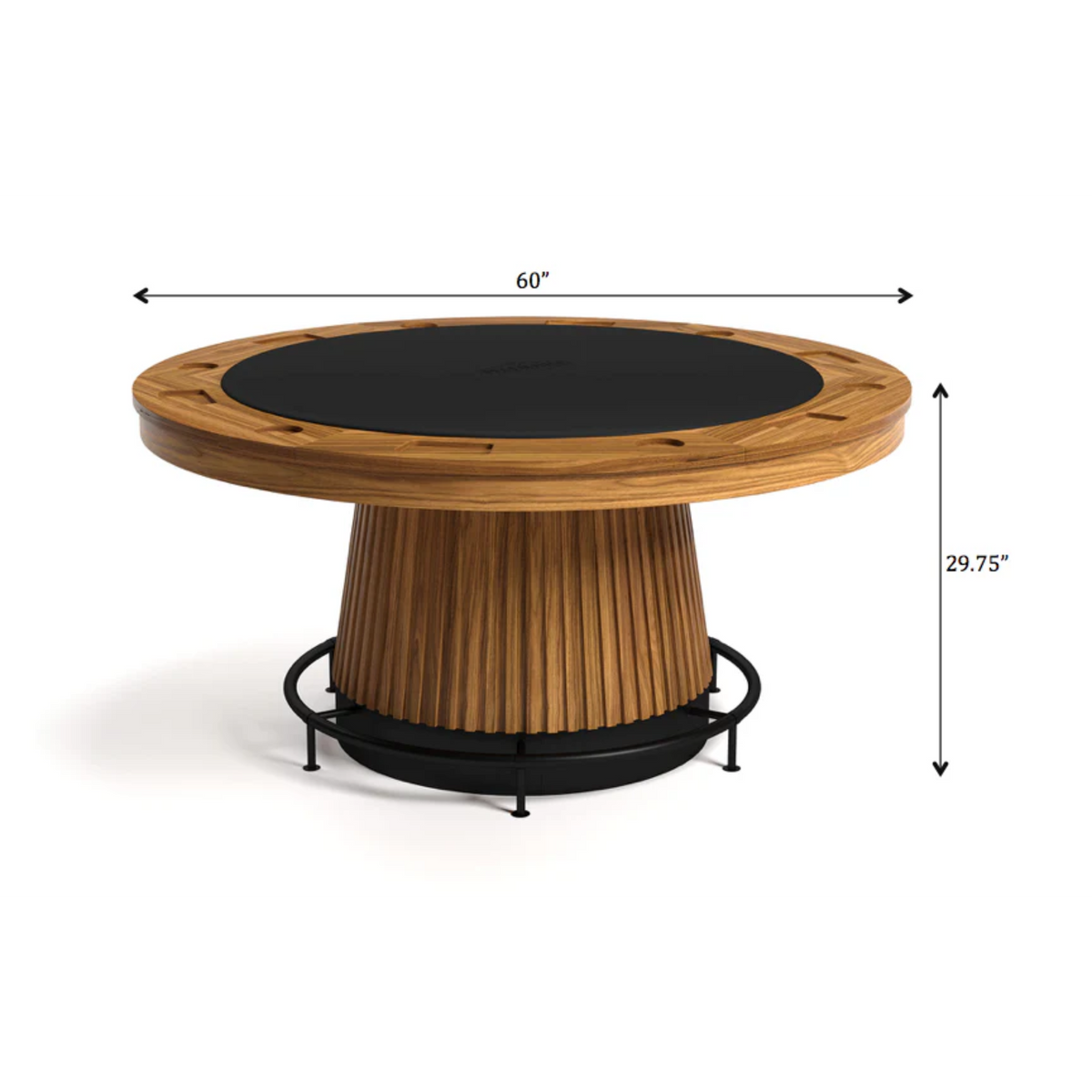 RAM Game Room Prohibition 60" Poker Table