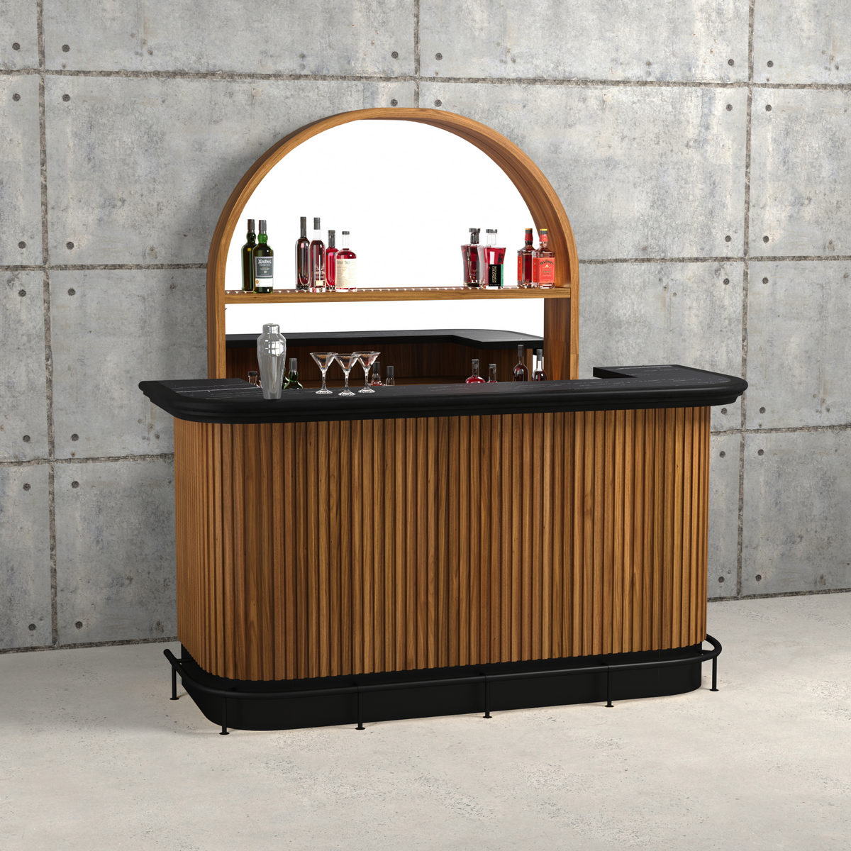 RAM Game Room Prohibition Series Back Bar