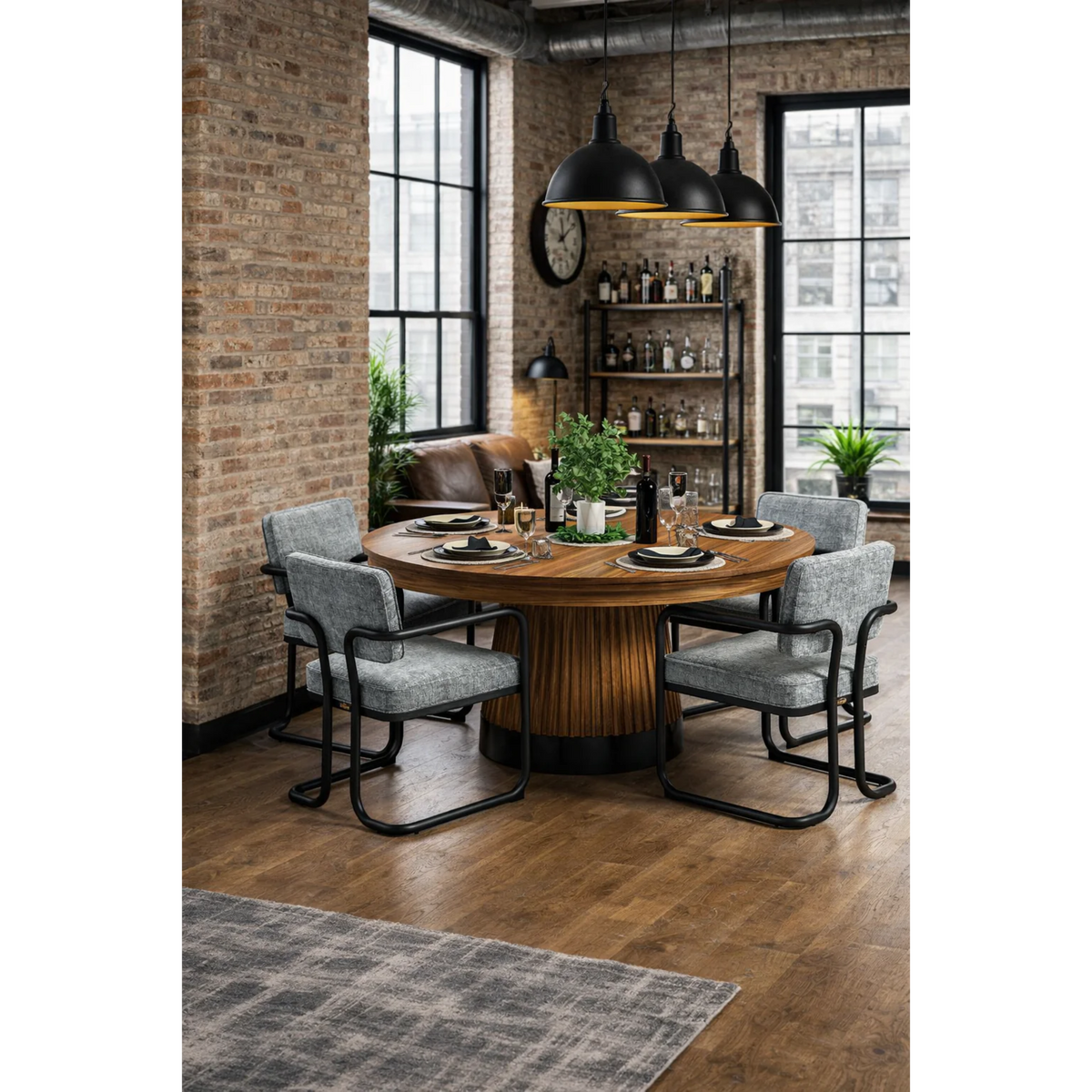RAM Game Room Prohibition 60" Poker Table