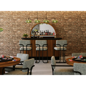 RAM Game Room Prohibition Series Back Bar